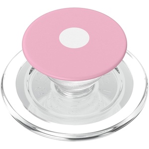 PopSockets Phone Grip – Pink & White Dot PopSockets PopGrip for MagSafe(Magnetic PopGrip)