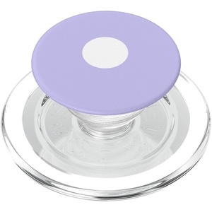 PopSockets Phone Grip – Purple & White Dot PopSockets PopGrip for MagSafe(Magnetic PopGrip)