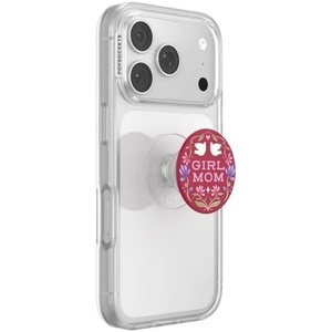 PopSockets Phone Grip for MagSafe, Magnetic Holder, Phone Stand, Mom – Girl Mom(Girl Mom)