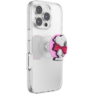 PopSockets Phone Grip for MagSafe, Magnetic Holder, Phone Stand, Snoopy – Tied in a Bow(Tied in a Bow)