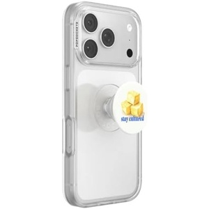 PopSockets PopTop, Adhesive Phone Grip with Swappable Top, Funny – So Salty(Stay Cultured)