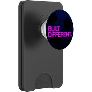 PopSockets Soccer Phone Grip – Built Different PopSockets PopGrip for MagSafe(Magnetic PopWallet)
