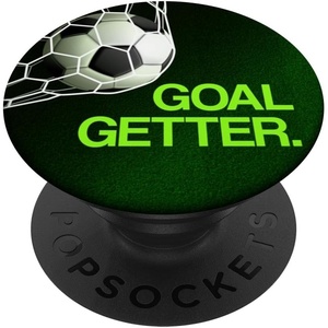 PopSockets Soccer Phone Grip – Goal Getter PopSockets PopGrip for MagSafe(Adhesive PopGrip)