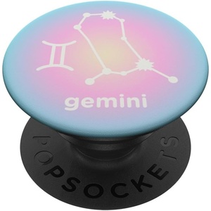 PopSockets Zodiac Phone Grip – Gemini Zodiac Sign PopSockets Adhesive PopGrip(Adhesive PopGrip)