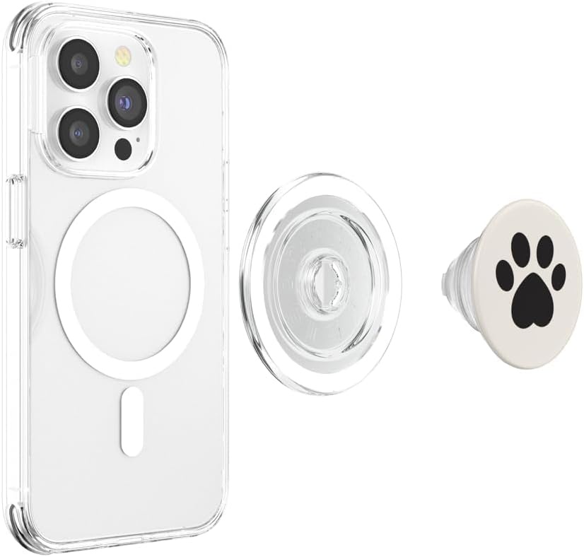 image:imagePopSockets Dog Phone Grip Puppy Paw PopSockets PopGrip for MagSafeMagnetic PopGrip