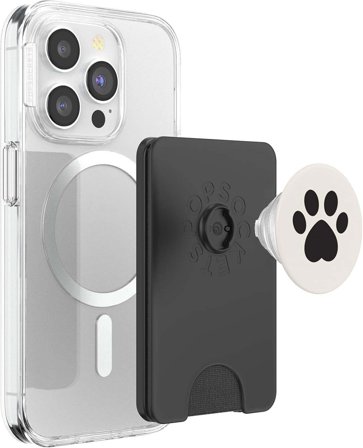 image:imagePopSockets Dog Phone Grip Puppy Paw PopSockets PopGrip for MagSafeMagnetic PopWallet