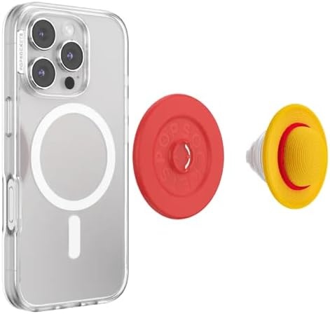 image:imagePopSockets Phone Grip for MagSafe Magnetic Holder Phone Stand Anime Luffys Hat