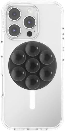 image:imagePopSockets PopTop Adhesive Phone Grip with Swappable Top Black Black