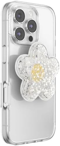 image:imagePopSockets PopTop Adhesive Phone Grip with Swappable Top Squishy Tidepool Squishy Daisy White