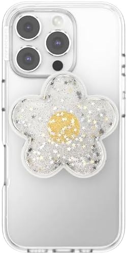 image:imagePopSockets PopTop Adhesive Phone Grip with Swappable Top Squishy Tidepool Squishy Daisy White