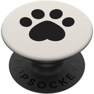 PopSockets Dog Phone Grip – Puppy Paw PopSockets PopGrip for MagSafe(Adhesive PopGrip)