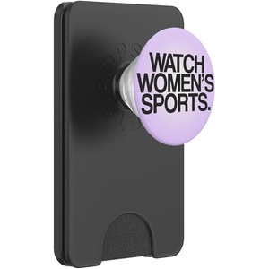 PopSockets Phone Grip – Watch Women’s Sports Purple PopSockets PopGrip for MagSafe(Magnetic PopWallet)