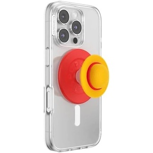 PopSockets Phone Grip for MagSafe, Magnetic Holder, Phone Stand, Anime – Luffy’s Hat
