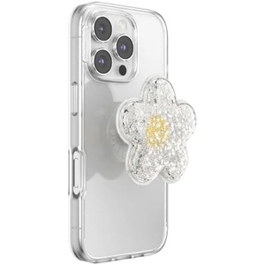 PopSockets PopTop, Adhesive Phone Grip with Swappable Top, Squishy – Tidepool Squishy Daisy White