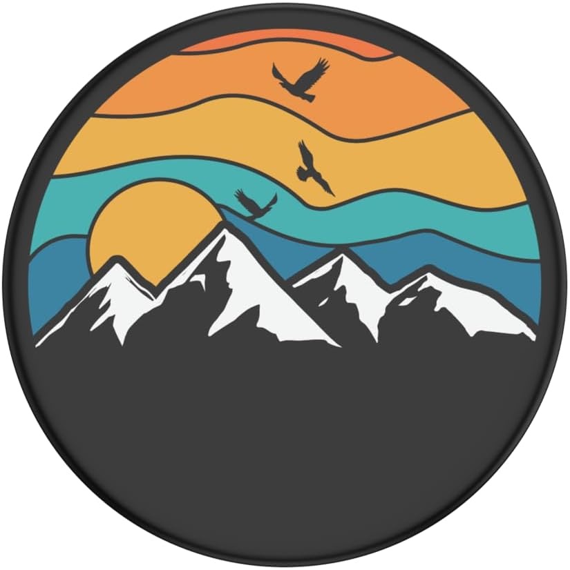 image:imagePopSockets Phone Grip with Expanding Kickstand Adhesive Grip Waikiki DazeMountain High