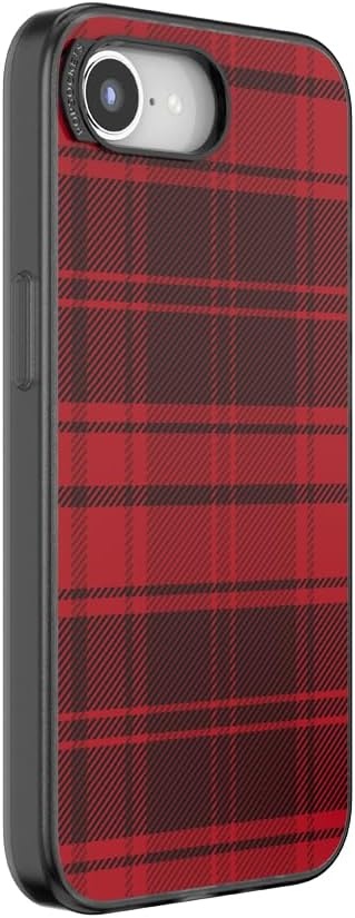 image:imagePopSockets iPhone 13 Pro Max Phone Case with MagSafe Wireless Charging Compatible Checkered Blush GinghamBuffalo Check
