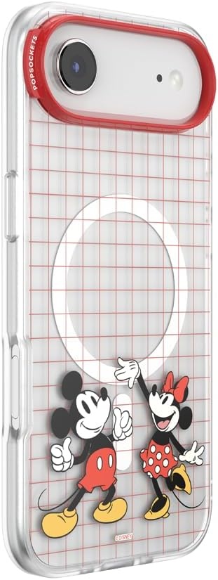 image:imagePopSockets iPhone 13 Pro Max Phone Case with MagSafe Wireless Charging Compatible Disney Mickey Latte CheckMod Mickey Minnie
