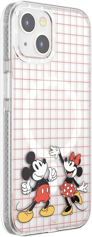 image:imagePopSockets iPhone 13 Pro Max Phone Case with MagSafe Wireless Charging Compatible Disney Mickey Latte CheckMod Mickey Minnie