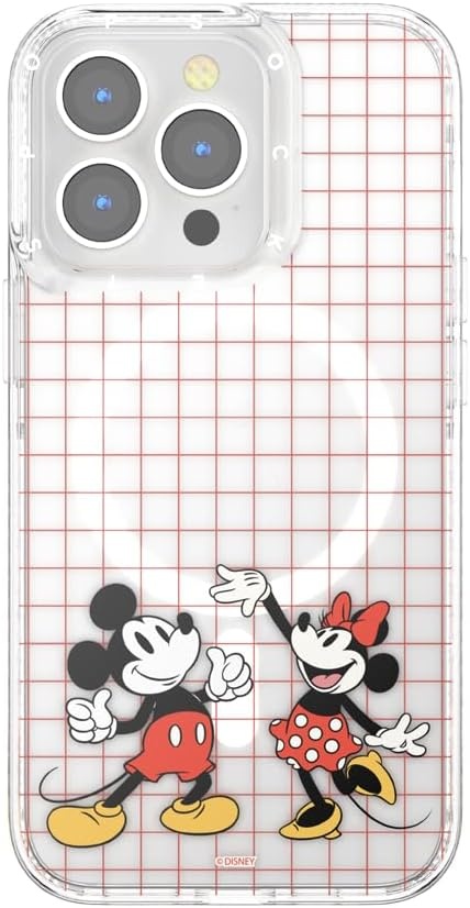 image:imagePopSockets iPhone 13 Pro Max Phone Case with MagSafe Wireless Charging Compatible Disney Mickey Latte CheckMod Mickey Minnie