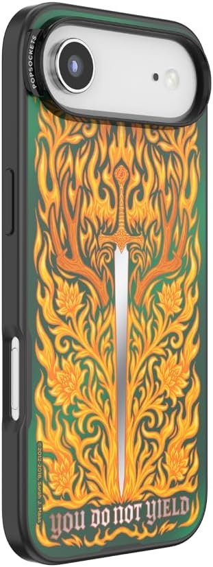 image:imagePopSockets iPhone 15 Pro Phone Case with MagSafe Wireless Charging Compatible Dragon The 13Fireheart
