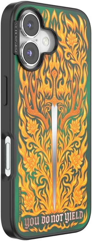 image:imagePopSockets iPhone 15 Pro Phone Case with MagSafe Wireless Charging Compatible Dragon The 13Fireheart