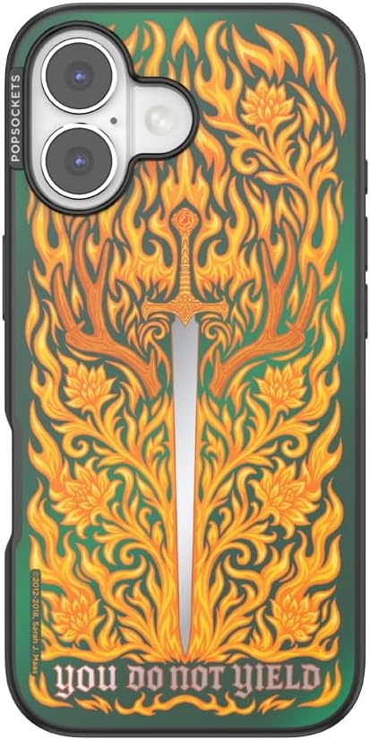 image:imagePopSockets iPhone 15 Pro Phone Case with MagSafe Wireless Charging Compatible Dragon The 13Fireheart