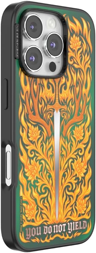 image:imagePopSockets iPhone 15 Pro Phone Case with MagSafe Wireless Charging Compatible Dragon The 13Fireheart