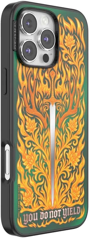 image:imagePopSockets iPhone 15 Pro Phone Case with MagSafe Wireless Charging Compatible Dragon The 13Fireheart
