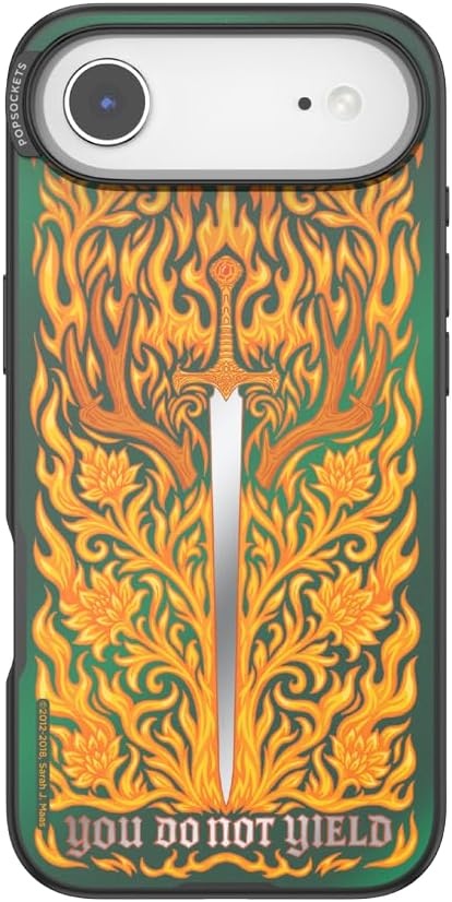 image:imagePopSockets iPhone 15 Pro Phone Case with MagSafe Wireless Charging Compatible Dragon The 13Fireheart