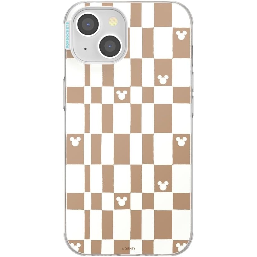 image:imagePopSockets iPhone 13 Pro Max Phone Case with MagSafe Wireless Charging Compatible Disney  Mickey Latte CheckMickey Latte Check