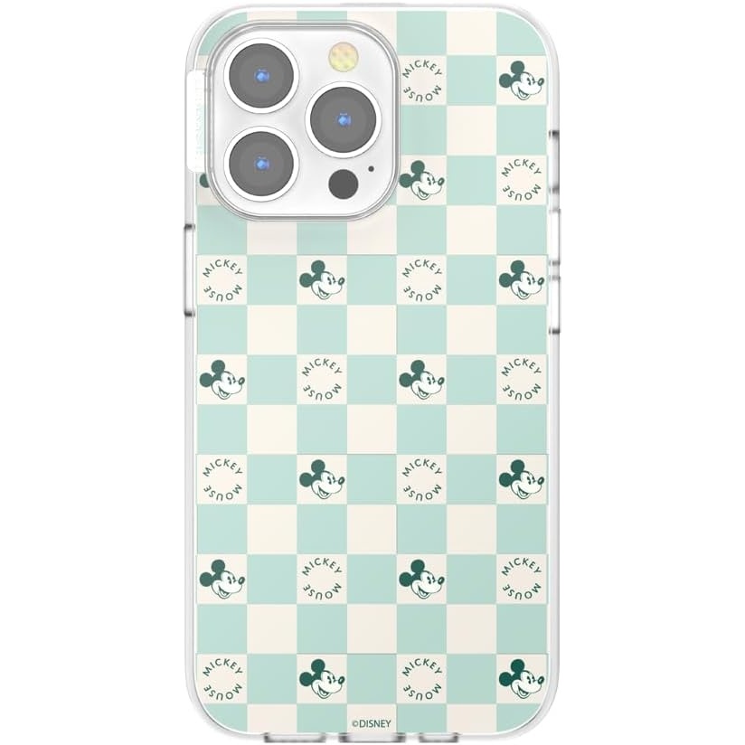 image:imagePopSockets iPhone 13 Pro Phone Case with MagSafe Wireless Charging Compatible Disney Mickey Classic Check