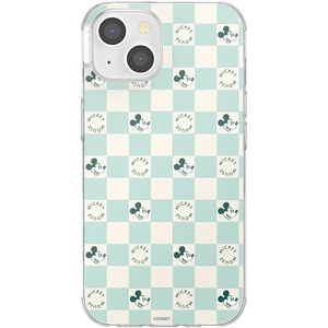 PopSockets iPhone 13 Pro Max Phone Case with MagSafe, Wireless Charging Compatible, Disney – Mickey Latte Check(Mickey Classic Check)