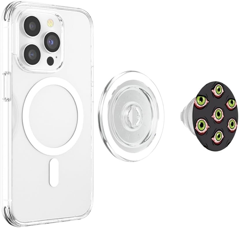 image:imagePopSockets Halloween Phone Grip See Me Now PopSockets PopGrip for MagSafeMagnetic PopGrip