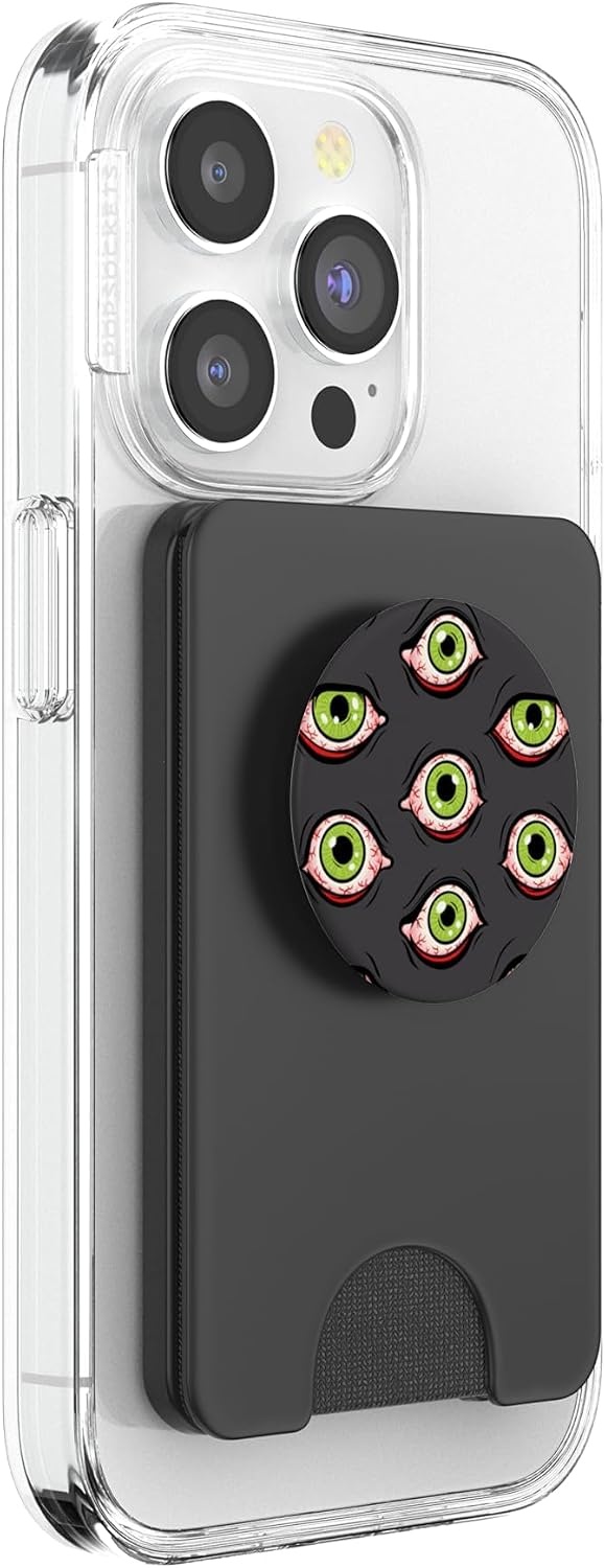 image:imagePopSockets Halloween Phone Grip See Me Now PopSockets PopGrip for MagSafeMagnetic PopWallet