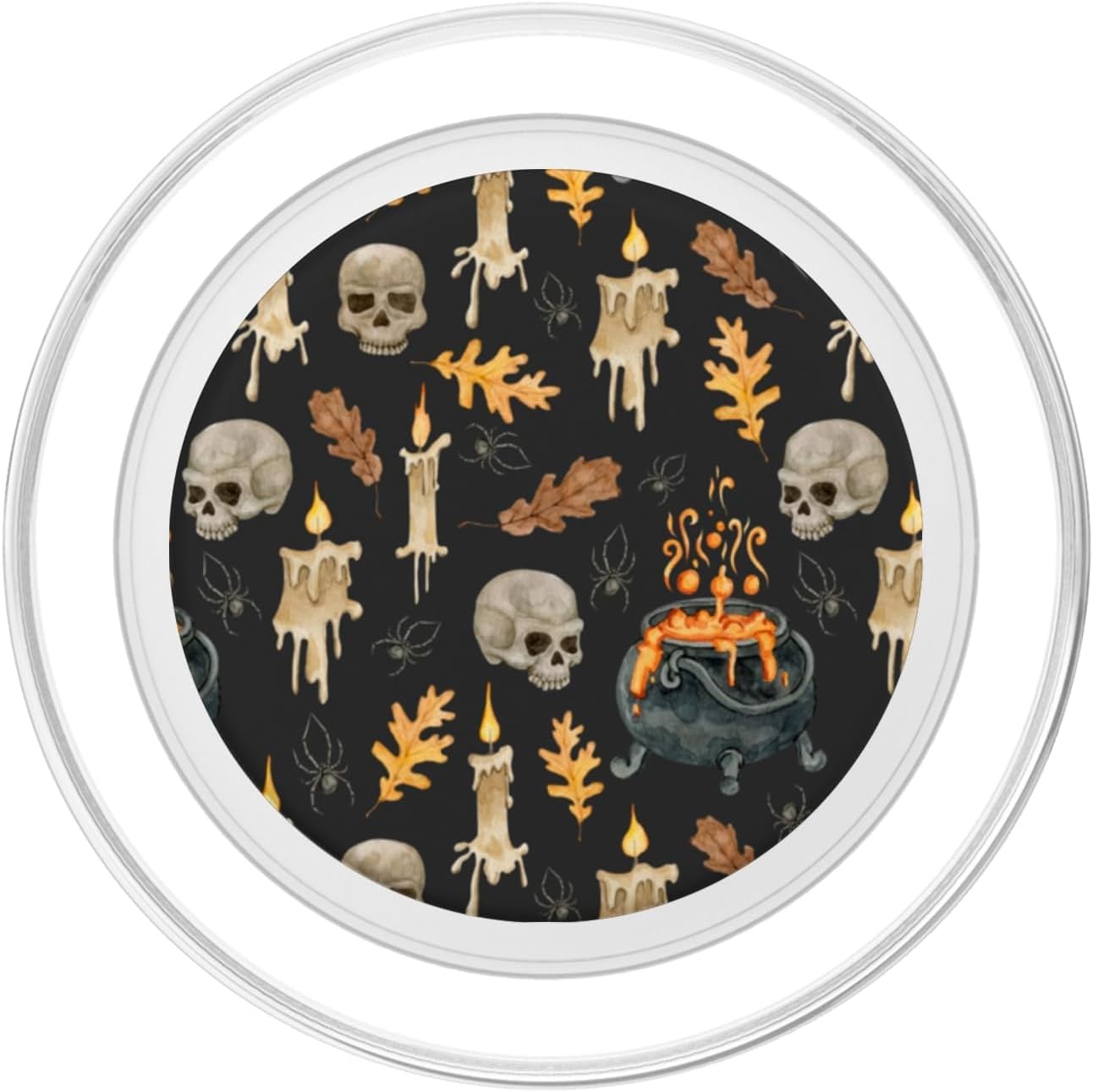 image:imagePopSockets Halloween Phone Grip Spooky Pattern PopSockets PopGrip for MagSafeMagnetic PopGrip