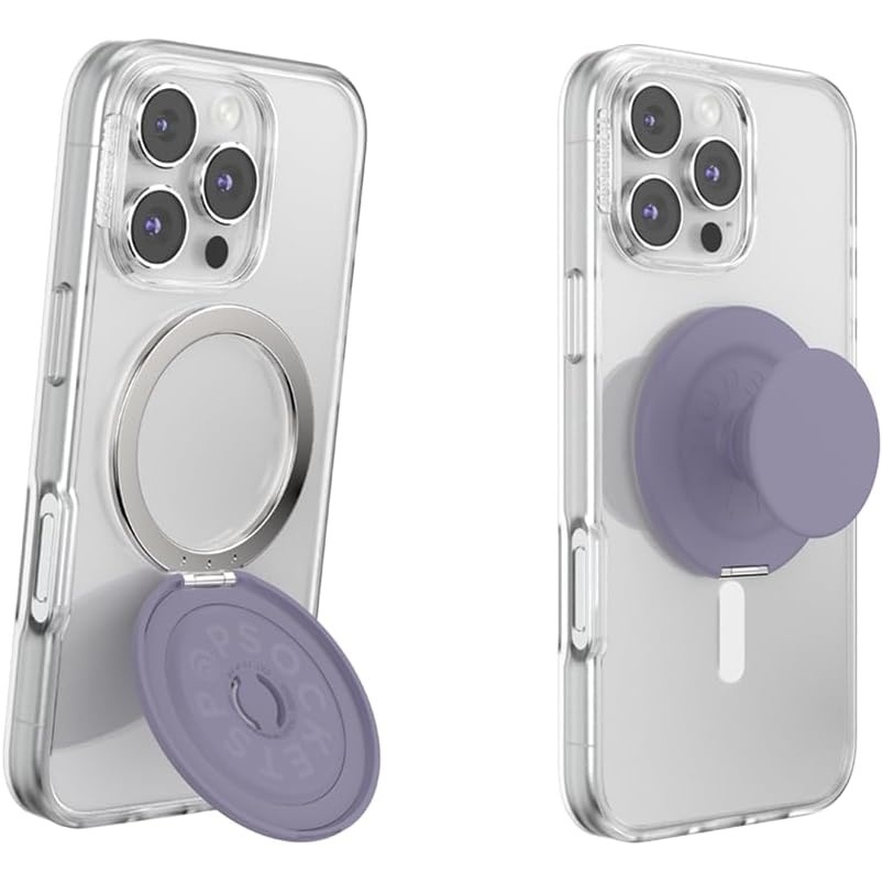 image:imagePopSockets KickOut Grip for MagSafe Adjustable Kickstand for Portrait or Landscape Magnetic Stand Green  GreenDusk