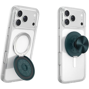 PopSockets Kick-Out Grip for MagSafe, Adjustable Kickstand for Portrait or Landscape, Magnetic Stand, Green – Green(Green)