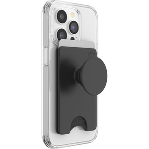PopSockets Kick-Out Wallet for MagSafe, Adjustable Kickstand, Magnetic Stand, Green – Knurl Forest(Black Adhesive)