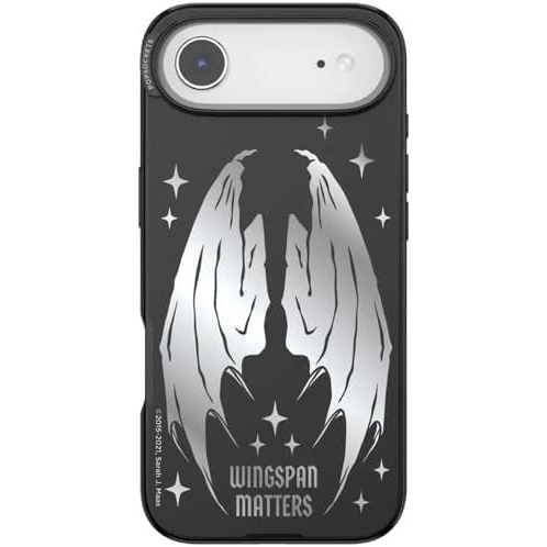 image:imagePopSockets iPhone 17 Air Phone Case with MagSafe Wireless Charging Compatible Bookish  Wingspan