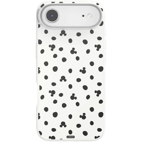 image:imagePopSockets iPhone 17 Air Phone Case with MagSafe Wireless Charging Compatible Disney  Mickey Polka Dot White