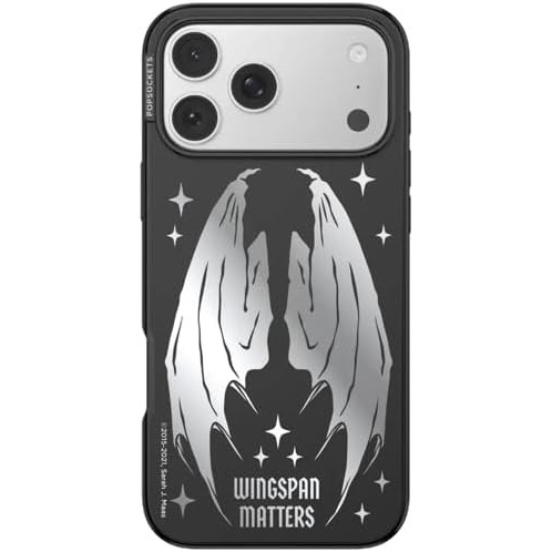 image:imagePopSockets iPhone 17 Pro Max Phone Case with MagSafe Wireless Charging Compatible Bookish  Wingspan