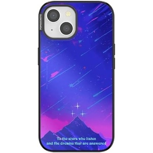 PopSockets iPhone 15 Phone Case with MagSafe, Wireless Charging Compatible, Bookish – Mirror Starfall