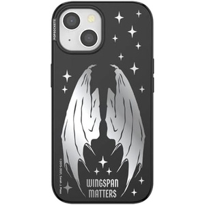 PopSockets iPhone 15 Phone Case with MagSafe, Wireless Charging Compatible, Bookish – Wingspan