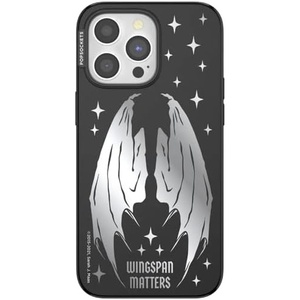PopSockets iPhone 15 Pro Max Phone Case with MagSafe, Wireless Charging Compatible, Bookish – Wingspan