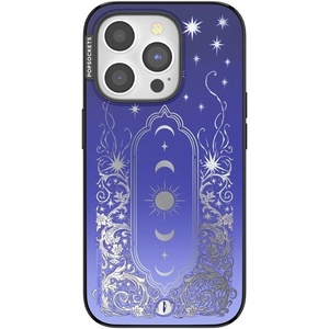PopSockets iPhone 15 Pro Phone Case with MagSafe, Wireless Charging Compatible, Bookish – Mirror Curse Breaker