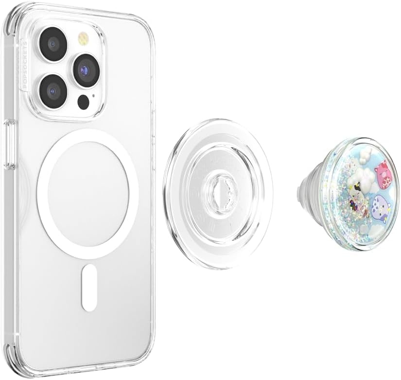 image:imagePopSockets Phone Grip for MagSafe with Kickstand Magnetic Stand Swappable Top Secure Hold for iPhone MagSafe Cases Phone amp Tablet Grip Squishmallows MalcolmMooTown