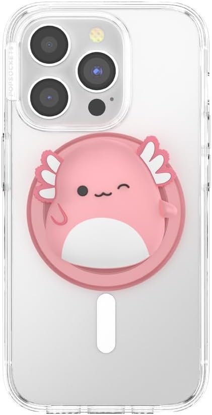 image:imagePopSockets Phone Grip for MagSafe with Kickstand Magnetic Stand Swappable Top Secure Hold for iPhone MagSafe Cases Phone amp Tablet Grip Squishmallows MalcolmArchie