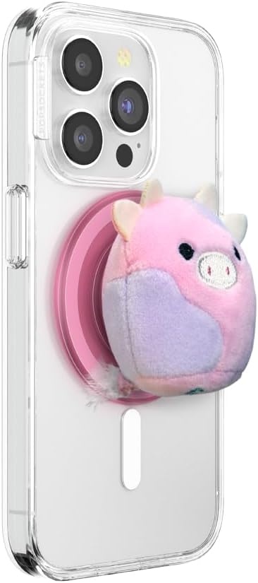 image:imagePopSockets Phone Grip for MagSafe with Kickstand Magnetic Stand Swappable Top Secure Hold for iPhone MagSafe Cases Phone amp Tablet Grip Squishmallows MalcolmPatty