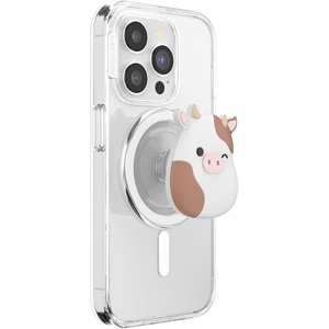 PopSockets Phone Grip for MagSafe with Kickstand, Magnetic Stand, Swappable Top, Secure Hold for iPhone MagSafe Cases, Phone & Tablet Grip, Squishmallows – Malcolm(Ronnie)