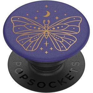 PopSockets: Phone Grip with Expanding Kickstand, Pop Socket for Phone – Vibey Butterfly(Vibey Butterfly)
